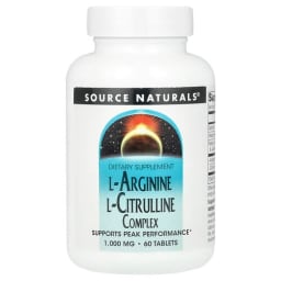 Source Naturals L-アルギニン L-シトルリン コンプレックス タブレット60粒