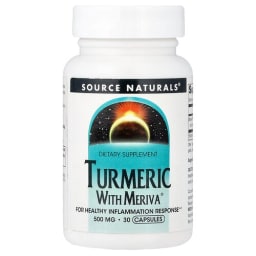 Source Naturals, ターメリック with Meriva®, 500mg, カプセル30粒