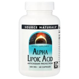 Source Naturals, アルファリポ酸, 600mg, 60粒