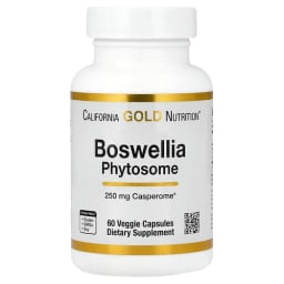 California Gold Nutrition ボスウェリア セラータ フィトソーム サンフラワーレシチン 250mg ベジカプセル60粒