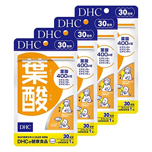 DHC DHC 葉酸 30日分 (30粒)×4個セット パッケージ画像