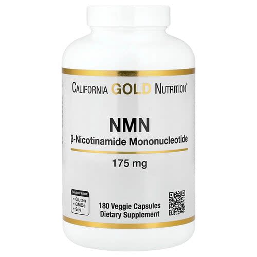 California Gold California Gold Nutrition NMN ベジカプセル 175mg 180粒 パッケージ画像