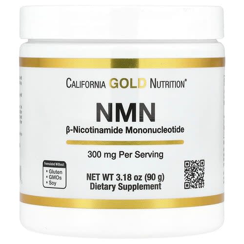California Gold California Gold Nutrition NMN パウダー 3.18 oz(90g) パッケージ画像