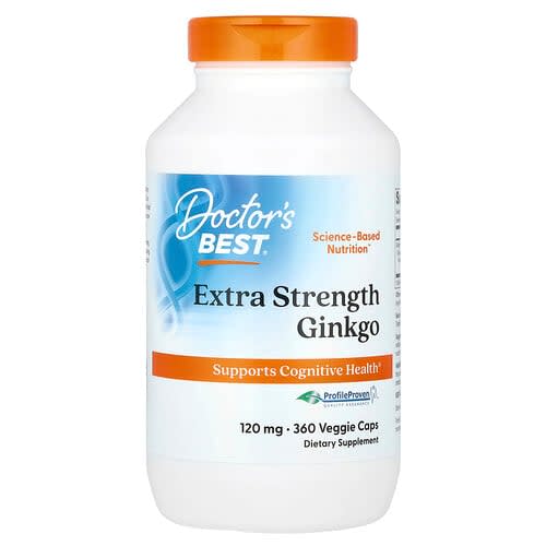 Doctor's Best Doctor's Best ギンコ 120mg ベジカプセル360粒 パッケージ画像