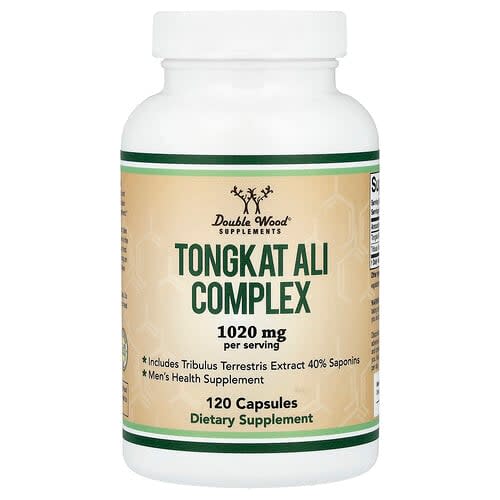 Double Wood Supplements Double Wood Supplements トンカットアリ コンプレックス カプセル120粒 パッケージ画像