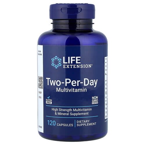 Life Extension Life Extension ツー・パー・デイ マルチビタミン 120カプセル パッケージ画像