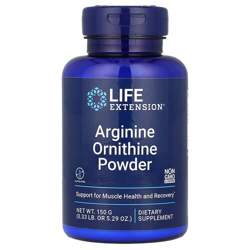 Life Extension Life Extension アルギニン・オルニチン パウダー 150g パッケージ画像