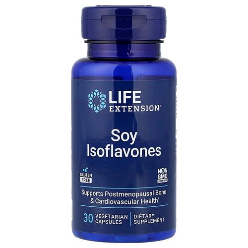 Life Extension Life Extension ソイ イソフラボン ベジカプセル30粒(1粒あたり135mg) パッケージ画像