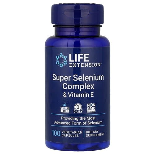 Life Extension Life Extension スーパーセレニウムコンプレックス&ビタミンE ベジタリアンカプセル100粒 パッケージ画像