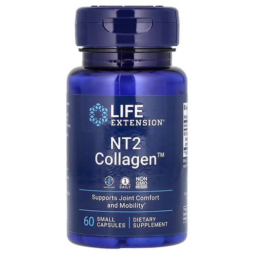 Life Extension Life Extension NT2コラーゲン ソフトカプセル60粒(1粒40mg) パッケージ画像