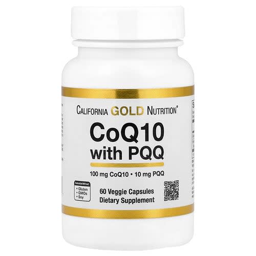 California Gold California Gold Nutrition CoQ10 with PQQ ベジカプセル60粒 パッケージ画像
