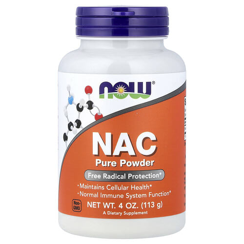 NOW Foods NOW Foods NAC ピュアパウダー 113g パッケージ画像