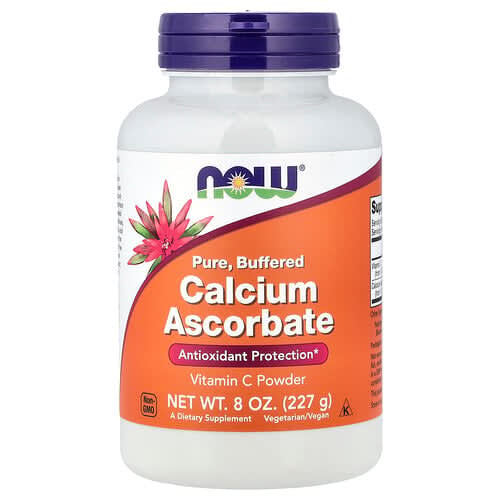 NOW Foods NOW Foods ピュア バッファード カルシウム アスコルベート ビタミンCパウダー 227g パッケージ画像