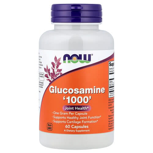 NOW Foods NOW Foods グルコサミン '1000' ベジカプセル60粒(1粒あたり1,000mg) パッケージ画像