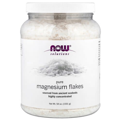 NOW Foods NOW Foods ソリューション ピュアマグネシウムフレーク 1,531g パッケージ画像