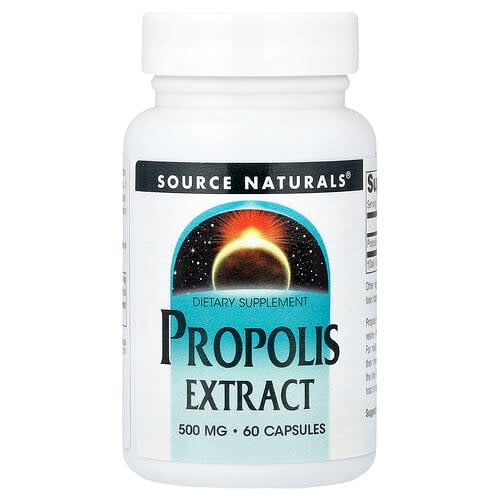 Source Naturals Source Naturals プロポリスエキス 500mg 60粒 パッケージ画像