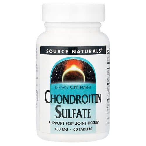 Source Naturals Source Naturals チョンドロイチンサルフェート 400mg タブレット60粒 パッケージ画像