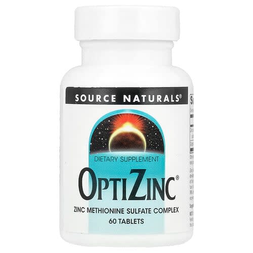 Source Naturals Source Naturals OptiZinc® 60タブレット パッケージ画像