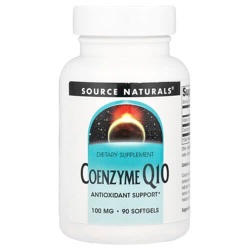 Source Naturals Source Naturals コエンザイムQ10 100mg ソフトジェル90粒 パッケージ画像