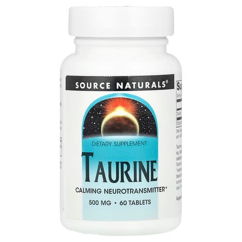 Source Naturals Source Naturals タウリン 500mg 60タブレット パッケージ画像