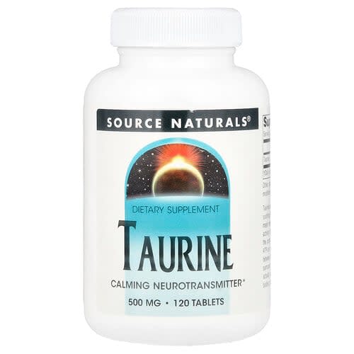 Source Naturals Source Naturals タウリン 500mg 120タブレット パッケージ画像