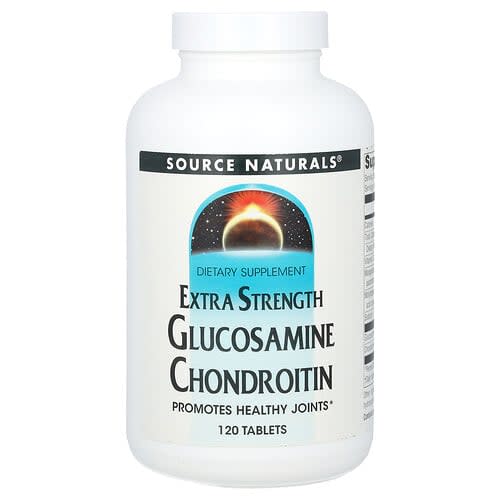 Source Naturals Source Naturals グルコサミン コンドロイチン 120タブレット パッケージ画像