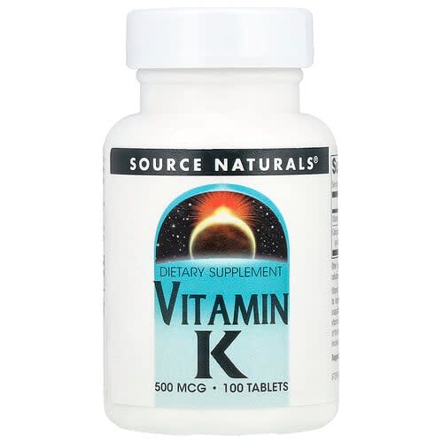 Source Naturals Source Naturals ビタミンK 100タブレット パッケージ画像