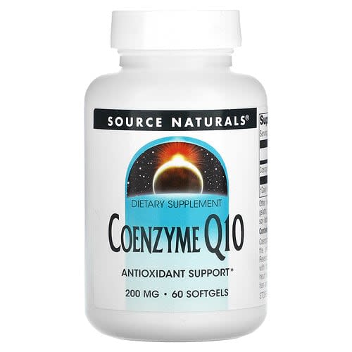Source Naturals Source Naturals コエンザイムQ10 200mg ソフトジェル60粒 パッケージ画像
