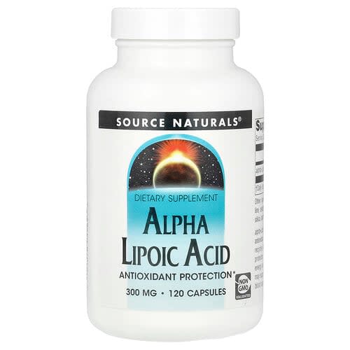 Source Naturals Source Naturals アルファリポ酸 300mg 120カプセル パッケージ画像