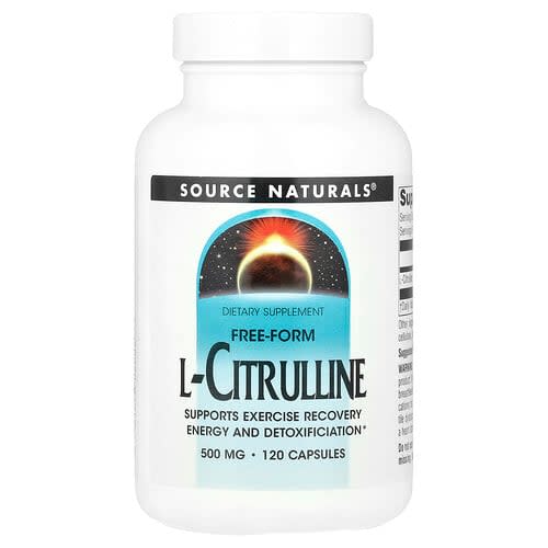 Source Naturals Source Naturals L-シトルリン 500mg カプセル120粒 パッケージ画像