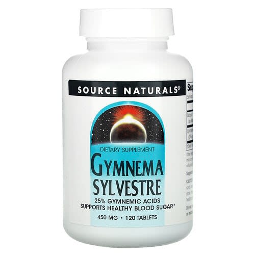 Source Naturals Source Naturals ギムネマ・シルベスタ 120粒 パッケージ画像