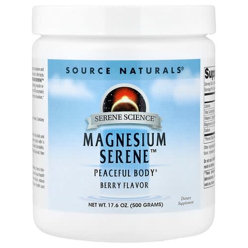 Source Naturals Source Naturals マグネシウム セリーン™ ベリー味 500g パッケージ画像