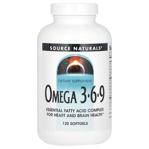 Source Naturals Source Naturals オメガ3-6-9 ソフトジェル120粒 パッケージ画像
