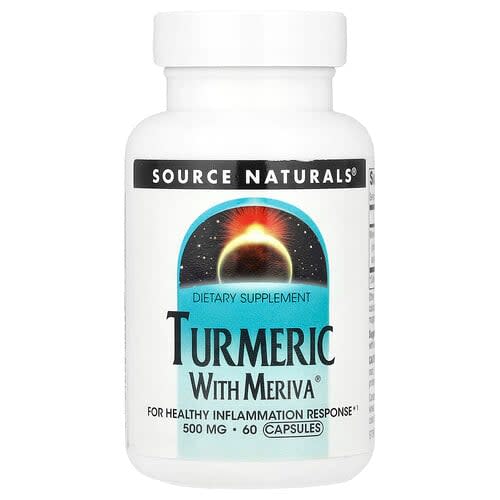 Source Naturals Source Naturals ターメリック ウィズ メリバ® 60粒 パッケージ画像