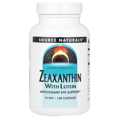 Source Naturals Source Naturals ルテイン配合ジアキサンチン 10mg 120カプセル パッケージ画像