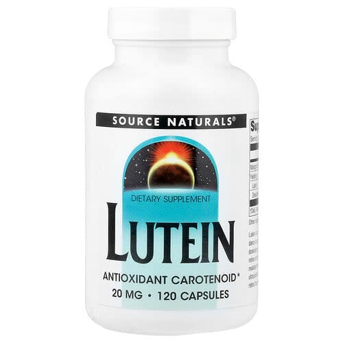 Source Naturals Source Naturals ルテイン 20mg 120粒 パッケージ画像