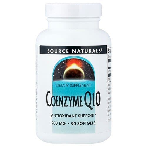 Source Naturals Source Naturals コエンザイムQ10 200mg ソフトジェル90粒 パッケージ画像