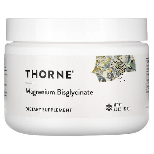 Thorne Thorne マグネシウムビスグリシネート 187g パッケージ画像