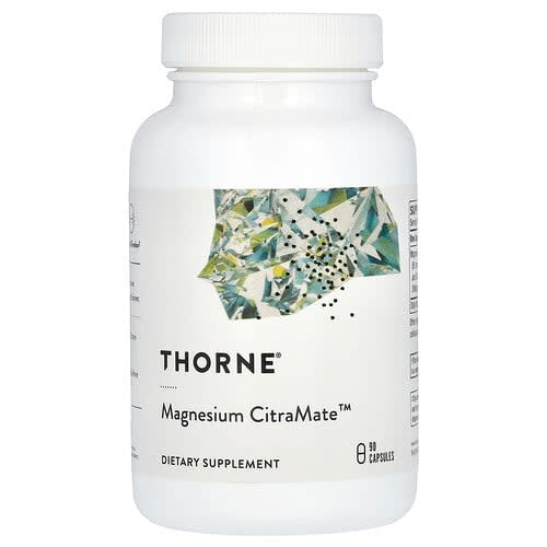 Thorne Thorne マグネシウム CitraMate™ ベジカプセル90粒(1粒あたり135mg) パッケージ画像