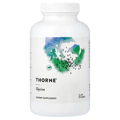 Thorne Thorne グリシン 250カプセル(1カプセルあたり500mg) パッケージ画像