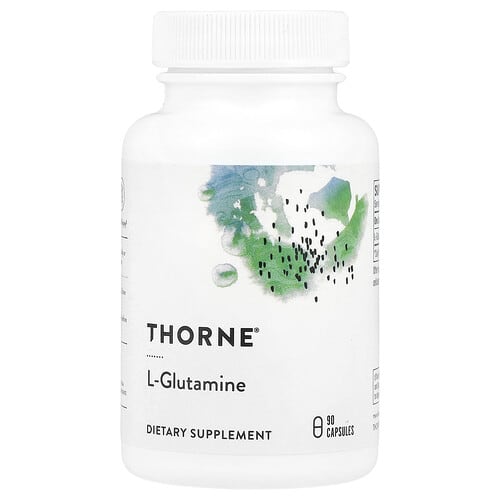 Thorne Thorne L-グルタミン カプセル90粒(1粒あたり500mg) パッケージ画像