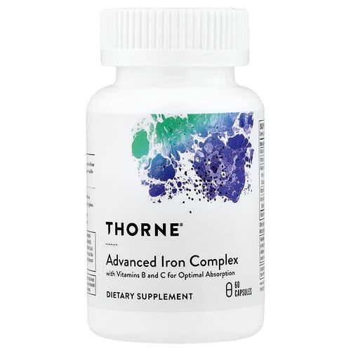 Thorne Thorne アドバンスド アイアン コンプレックス 60カプセル パッケージ画像