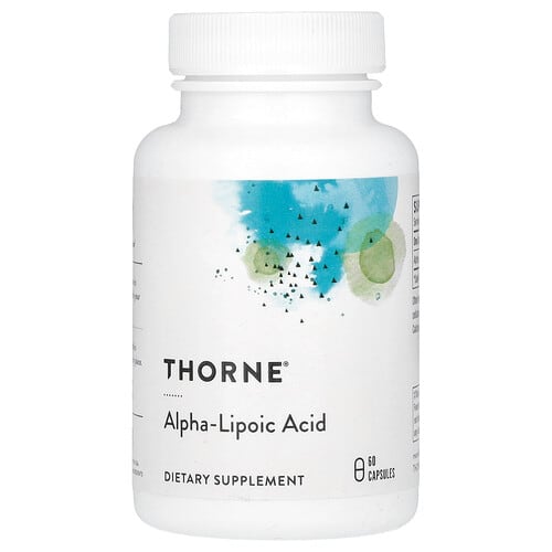 Thorne Thorne アルファリポ酸 60粒(1粒あたり300mg) パッケージ画像