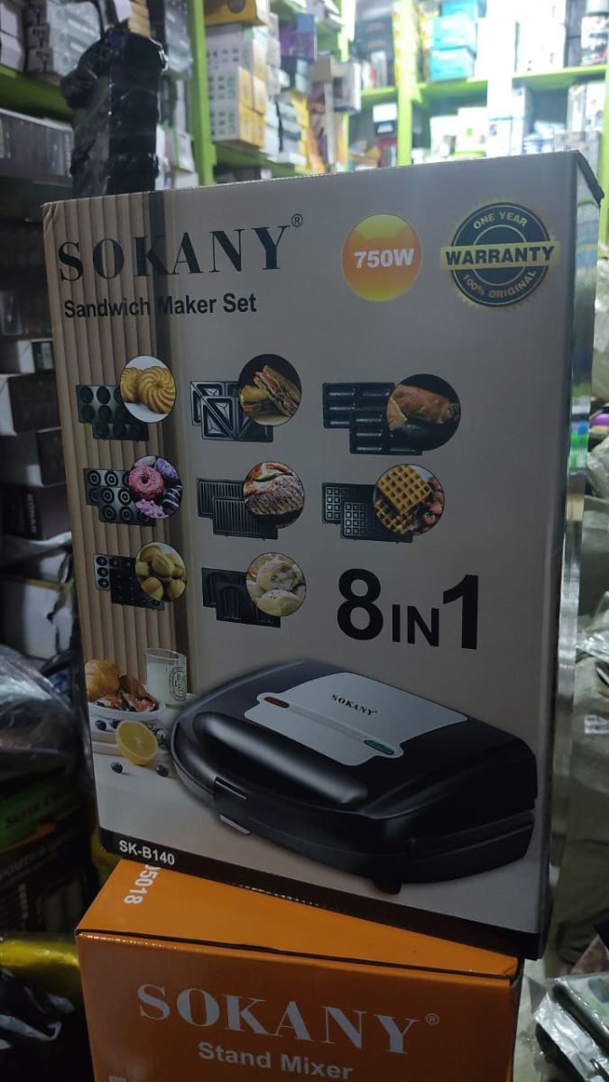 8in 1  toaster