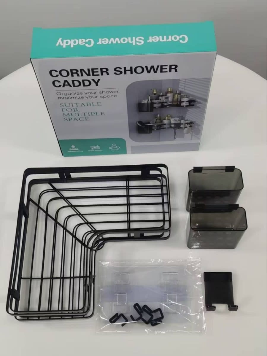 2in 1 Corner shower caddy