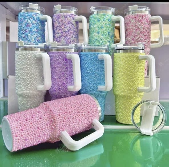Insulated Vaccum cup ( beaded)