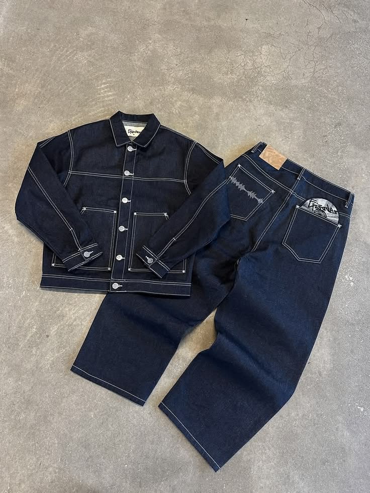 Denim Two piece