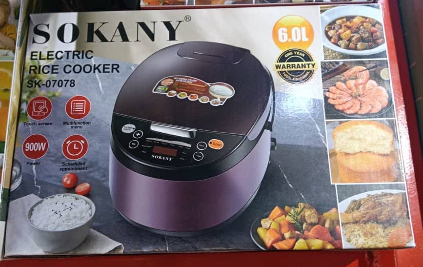 Electric Rice cooker 6L (Sokany )