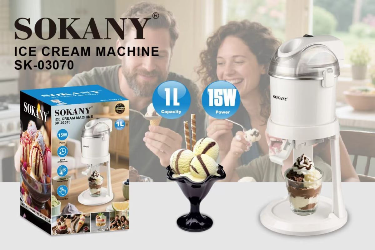 1L ice cream machine