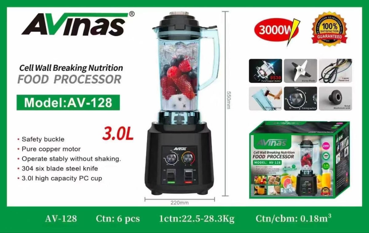 AVINAS HIGH QUALITY 3L BLENDER